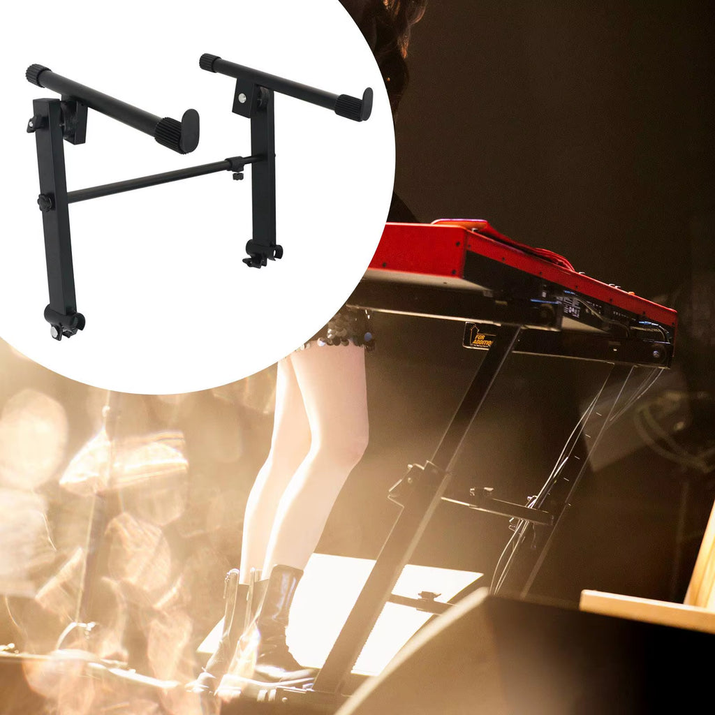 2 Tier Keyboard Stand Stacking Keyboards Professional Electronic Stand,Music Instrument Accessories Universal Metal Adjustable